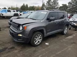 2017 Jeep Renegade Latitude en venta en Denver, CO