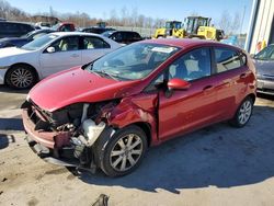 Salvage cars for sale at Duryea, PA auction: 2012 Ford Fiesta SE