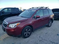 Salvage cars for sale at West Warren, MA auction: 2015 Subaru Forester 2.5I Limited