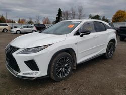 Lexus rx 350 f s salvage cars for sale: 2020 Lexus RX 350 F Sport