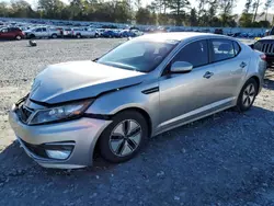 Salvage cars for sale at Byron, GA auction: 2012 KIA Optima Hybrid