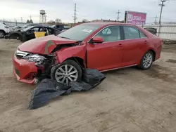 Salvage cars for sale at Chicago Heights, IL auction: 2012 Toyota Camry Base