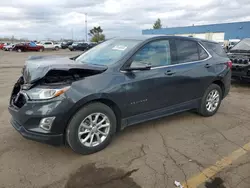 Chevrolet salvage cars for sale: 2019 Chevrolet Equinox LT