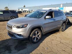 Jeep salvage cars for sale: 2020 Jeep Cherokee Limited