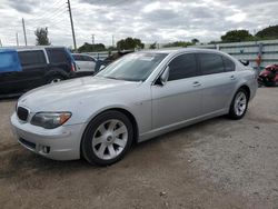 BMW 7 Series Vehiculos salvage en venta: 2006 BMW 750 LI