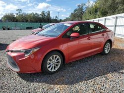 Salvage cars for sale at Riverview, FL auction: 2021 Toyota Corolla LE