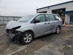 Salvage cars for sale at Mcfarland, WI auction: 2015 Toyota Sienna