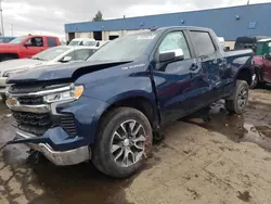 Salvage cars for sale at Woodhaven, MI auction: 2022 Chevrolet Silverado K1500 LT-L