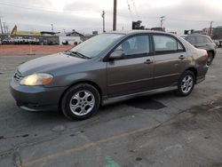 Toyota Corolla salvage cars for sale: 2003 Toyota Corolla CE