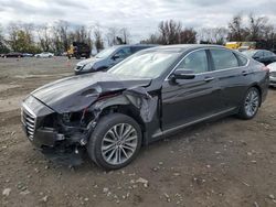 Genesis g80 salvage cars for sale: 2017 Genesis G80 Base