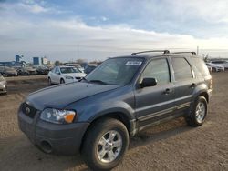 Ford salvage cars for sale: 2005 Ford Escape XLT