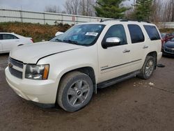 Chevrolet salvage cars for sale: 2010 Chevrolet Tahoe K1500 LTZ