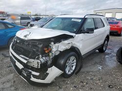 Salvage cars for sale at Cahokia Heights, IL auction: 2016 Ford Explorer XLT