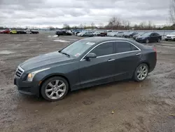 Salvage cars for sale at London, ON auction: 2014 Cadillac ATS Luxury