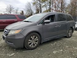 Honda Odyssey exl Vehiculos salvage en venta: 2015 Honda Odyssey EXL