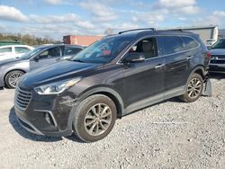 Hyundai salvage cars for sale: 2017 Hyundai Santa FE SE