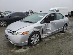 Honda salvage cars for sale: 2008 Honda Civic LX