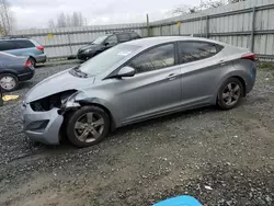 Vehiculos salvage en venta de Copart Arlington, WA: 2014 Hyundai Elantra SE