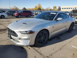 Salvage cars for sale at Littleton, CO auction: 2018 Ford Mustang