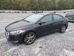 Salvage cars for sale at Gainesville, GA auction: 2017 Hyundai Elantra SE