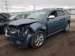 Salvage cars for sale at Elgin, IL auction: 2011 Chevrolet Equinox LTZ