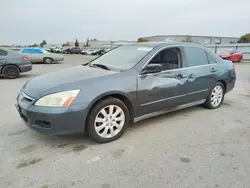 Salvage cars for sale from Copart Bakersfield, CA: 2006 Honda Accord LX