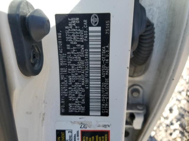 2012 Toyota Camry Base