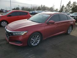 2021 Honda Accord LX en venta en Denver, CO