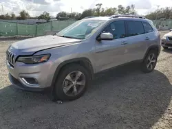 Carros dañados por inundaciones a la venta en subasta: 2019 Jeep Cherokee Limited