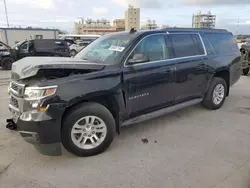 Salvage cars for sale at New Orleans, LA auction: 2018 Chevrolet Suburban C1500 LT