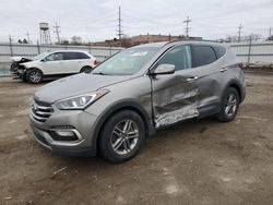 Salvage cars for sale at Chicago Heights, IL auction: 2017 Hyundai Santa FE Sport