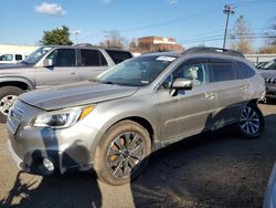 Salvage cars for sale at New Britain, CT auction: 2015 Subaru Outback 2.5I Limited