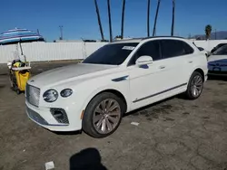 Salvage cars for sale at Van Nuys, CA auction: 2021 Bentley Bentayga