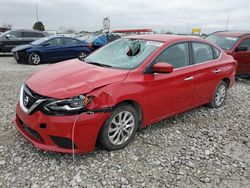 Salvage cars for sale at Cahokia Heights, IL auction: 2018 Nissan Sentra S