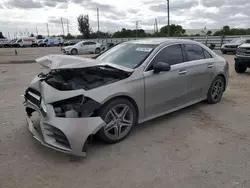 Salvage cars for sale at Miami, FL auction: 2019 Mercedes-Benz A 220 4matic