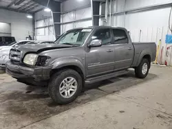 Salvage cars for sale at Ham Lake, MN auction: 2004 Toyota Tundra Double Cab SR5