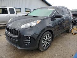 KIA Vehiculos salvage en venta: 2017 KIA Sportage EX