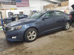 Salvage cars for sale at Ham Lake, MN auction: 2015 KIA Optima LX