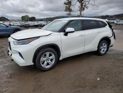 Salvage cars for sale at San Martin, CA auction: 2021 Toyota Highlander L