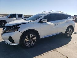 Salvage cars for sale at Grand Prairie, TX auction: 2019 Nissan Murano S