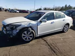 Honda Accord exl salvage cars for sale: 2010 Honda Accord EXL