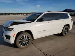 2022 Jeep Grand Cherokee L Overland en venta en Grand Prairie, TX