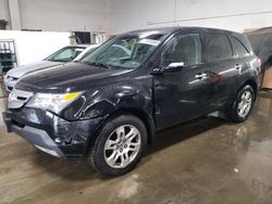 Salvage cars for sale at Elgin, IL auction: 2009 Acura MDX Technology