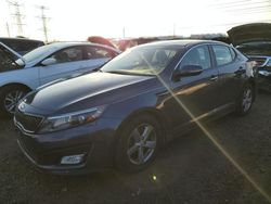 Salvage cars for sale at Elgin, IL auction: 2015 KIA Optima LX