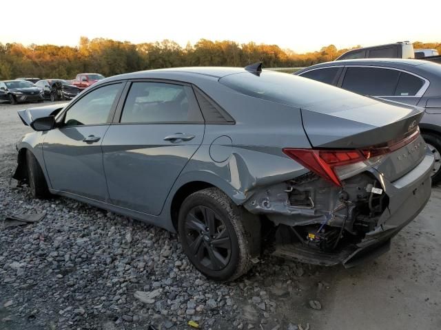 2021 Hyundai Elantra Blue