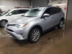 Toyota Vehiculos salvage en venta: 2017 Toyota Rav4 Limited