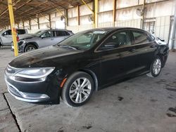 Salvage cars for sale at Phoenix, AZ auction: 2015 Chrysler 200 Limited