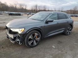 Salvage cars for sale at Marlboro, NY auction: 2019 Audi E-TRON Prestige