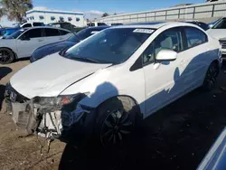 Salvage cars for sale at Albuquerque, NM auction: 2014 Honda Civic EXL