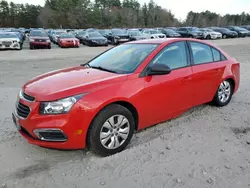 Salvage Cars with No Bids Yet For Sale at auction: 2015 Chevrolet Cruze LS